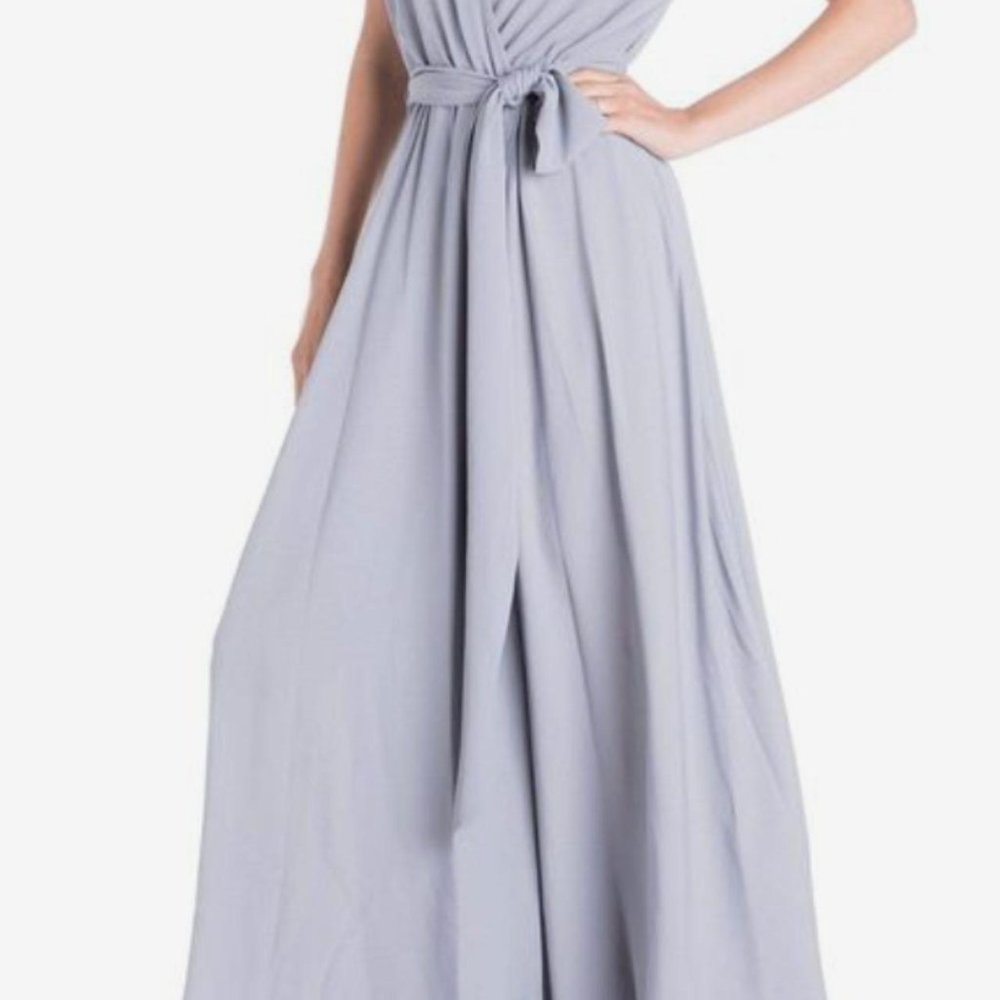 Light Grey Maxi Dress